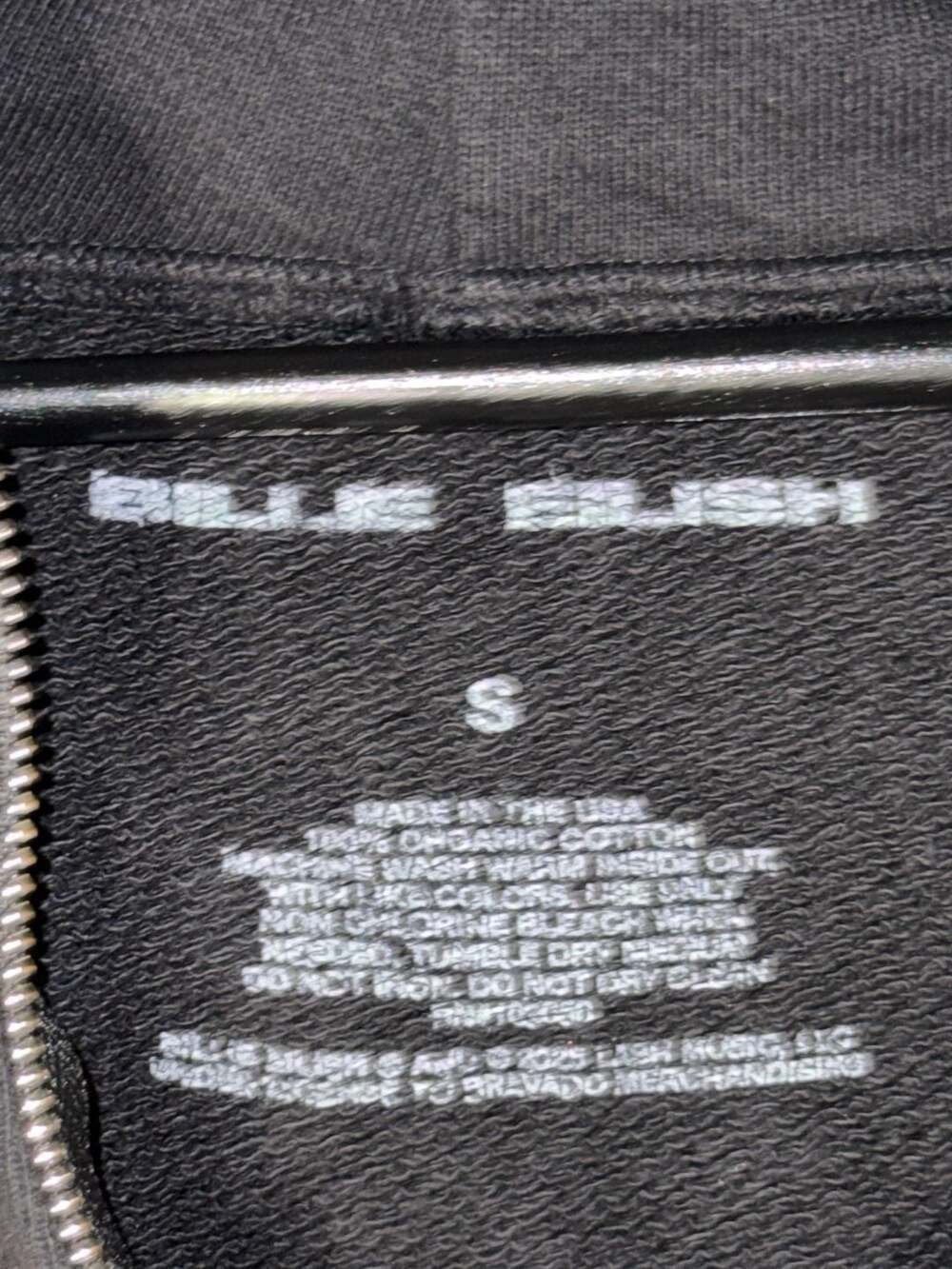 Billie Eilish Hit Me Hard and Soft The Tour Zip-Up Hoodie - Picture 4 of 5